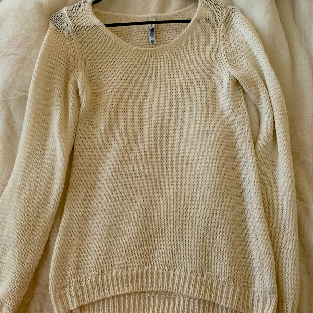 Aeropostale Off White Sweater